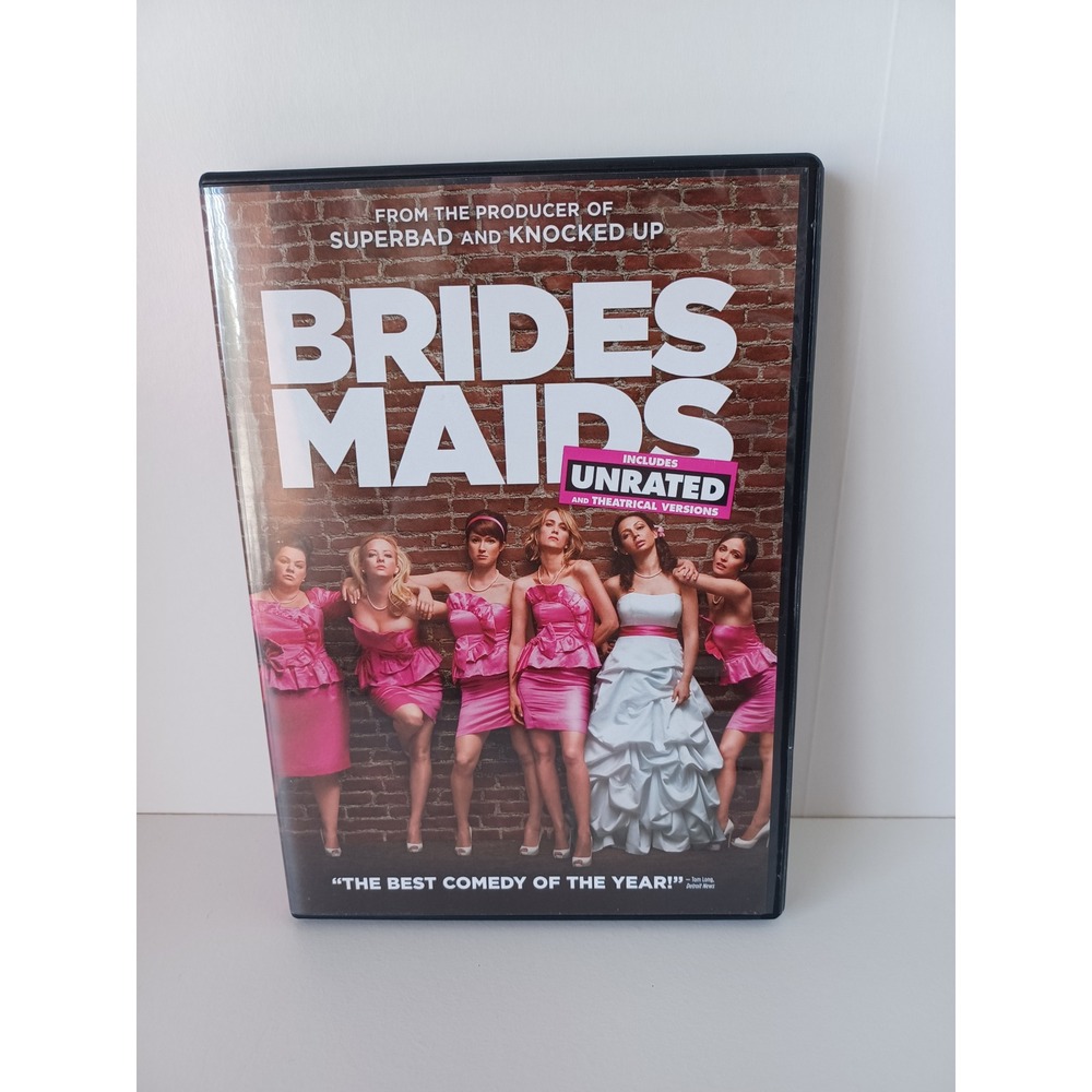 Bridesmaids Unrated On DVD Comedy Movie Entertainment Media
